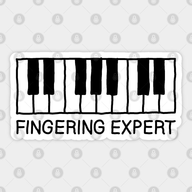 Fingering Expert Piano Sticker by GAz